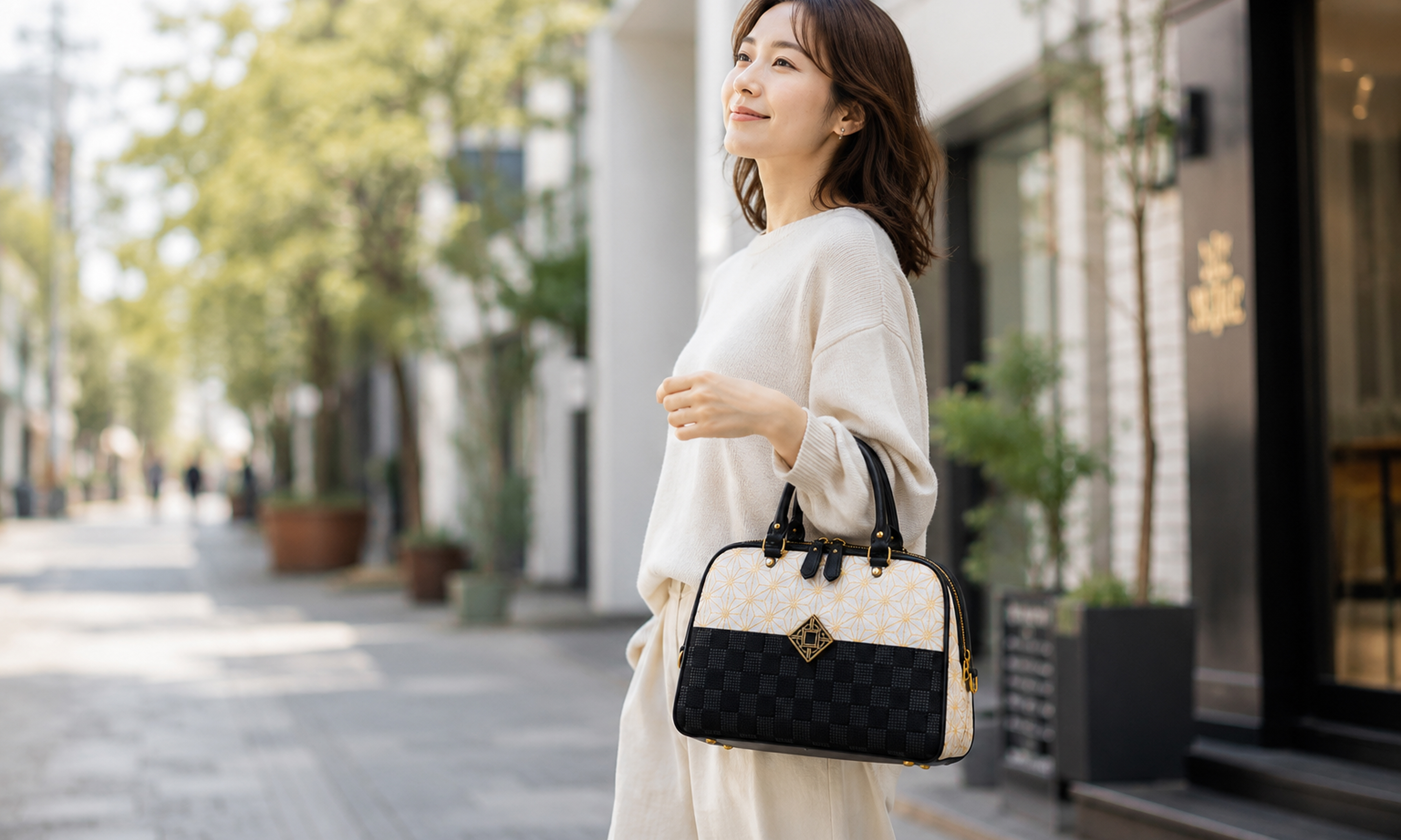 桐生織をまとう